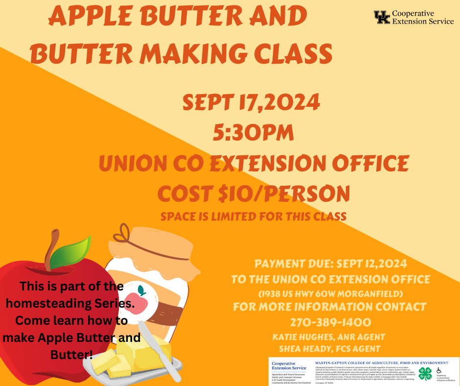 Apple Butter and Butter Making