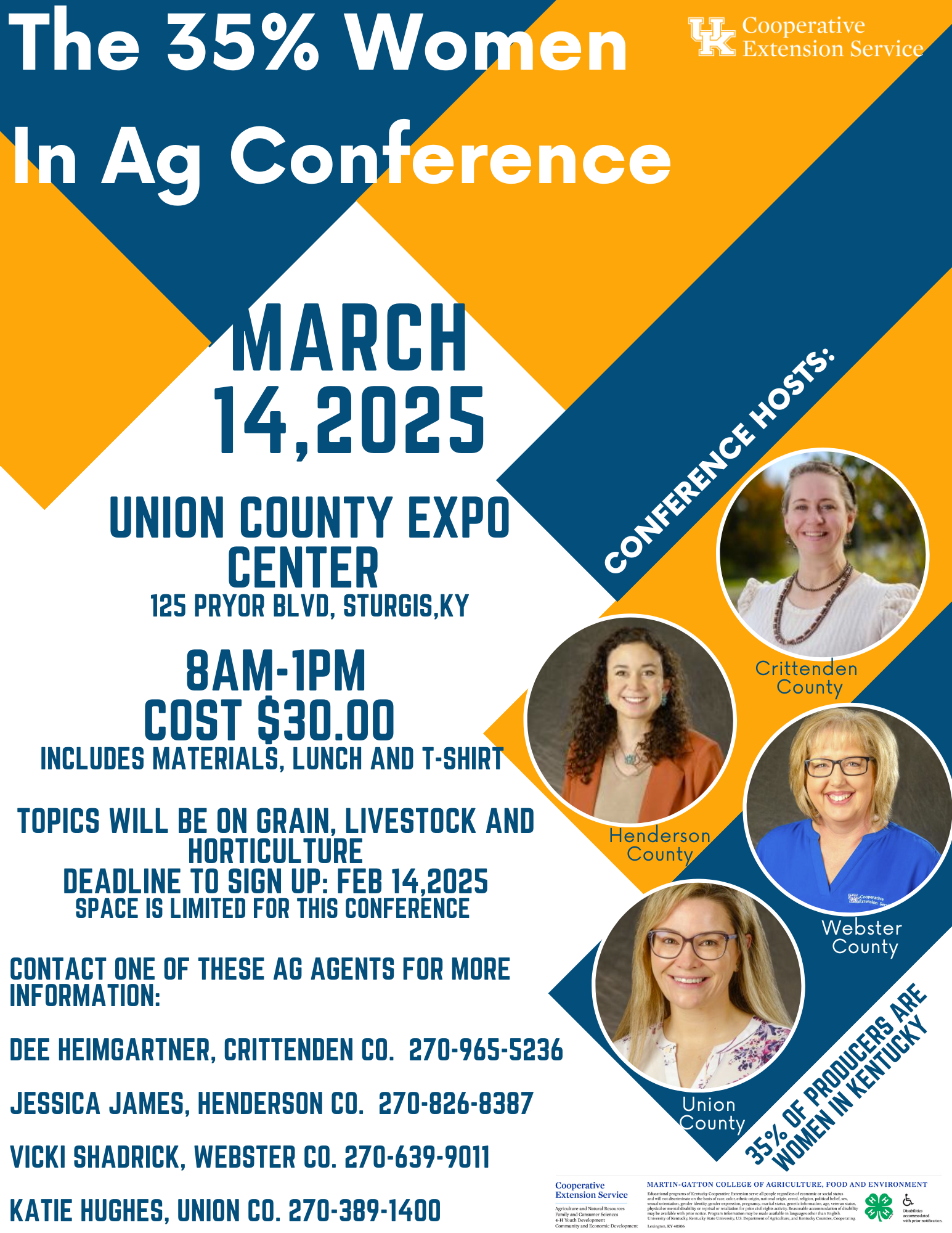 women in ag conference, agents, conference info