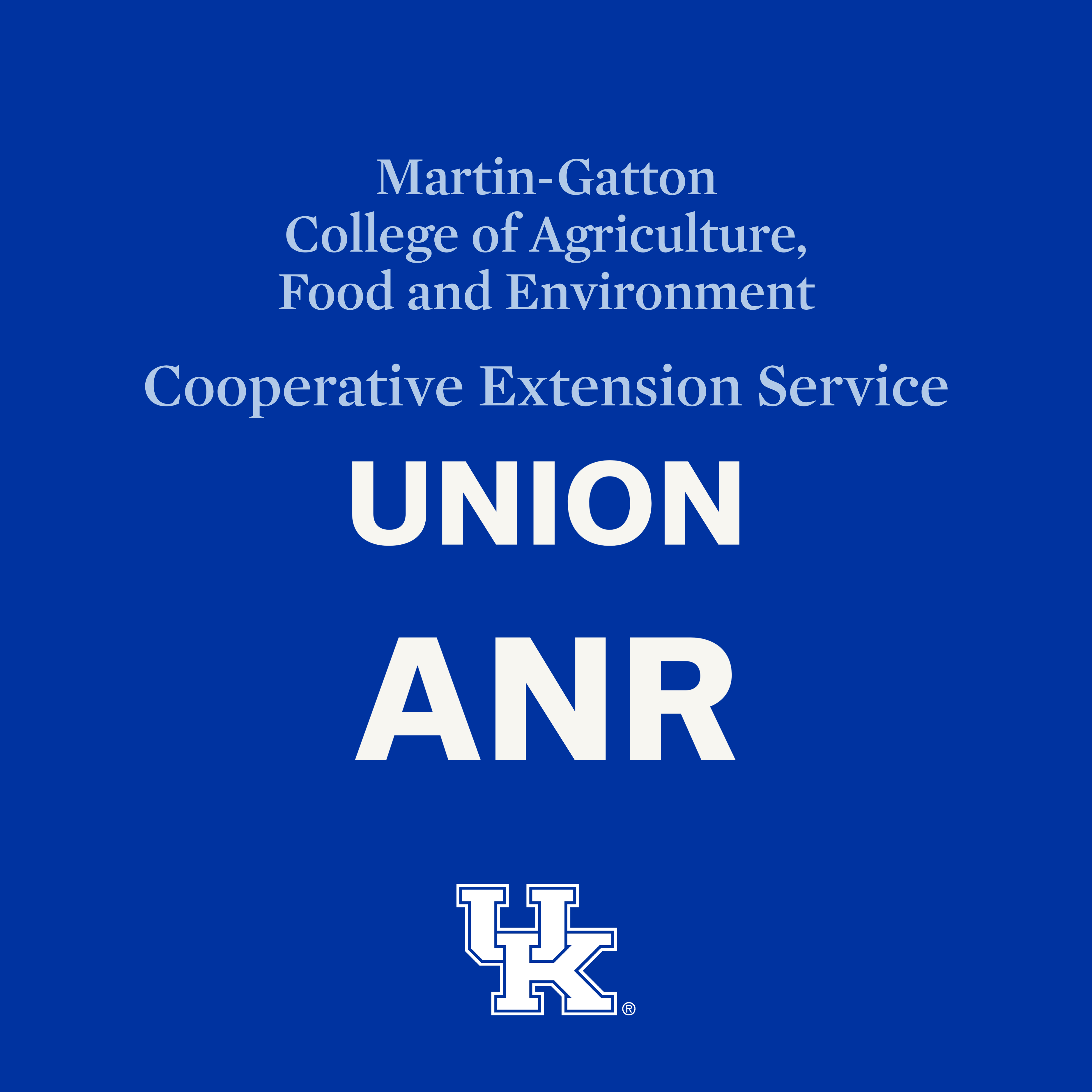 Blue Box with Union Co. ANR