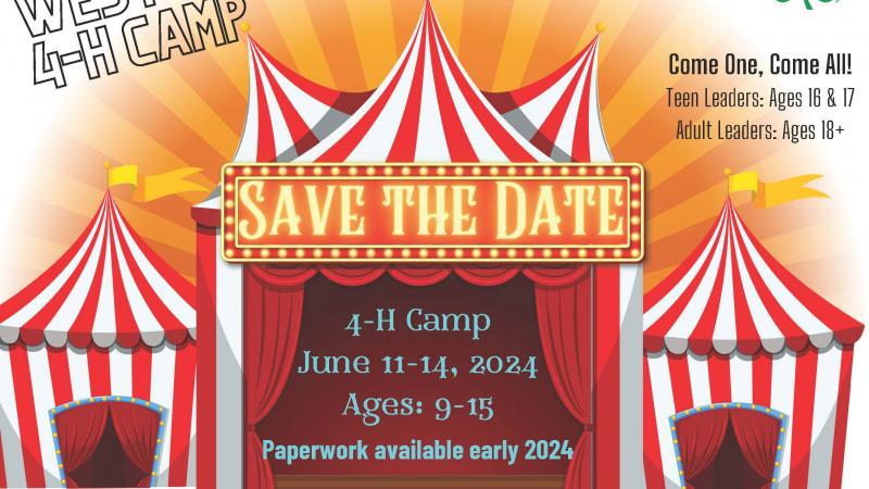 circus tent, west ky 4-H camp information